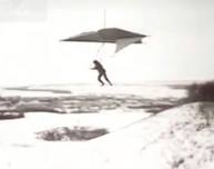 Увлечение томичей дельтапланеризмом, 1976 год